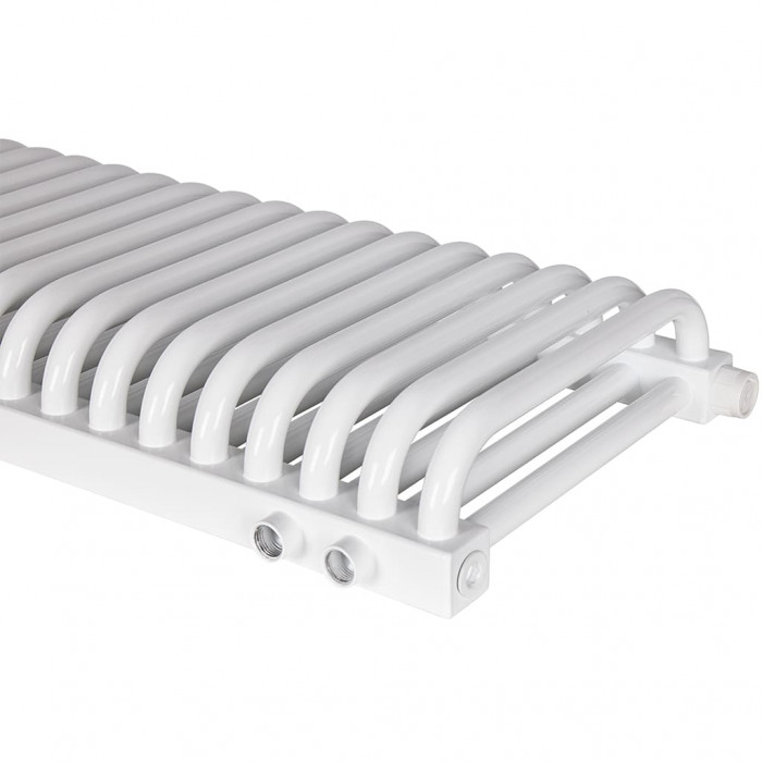 Стальной трубчатый радиатор ROMMER RST-203018-020, 18 секций, нижнее подключение