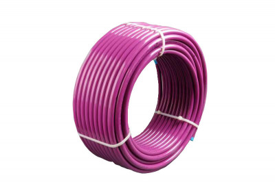 Труба PE-Xa 20*2.0 EVOH фиолетовая (100 м)