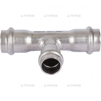 Sanha 9130 пресс-фит. нерж.сталь, тройник ВПр, 22x18x22