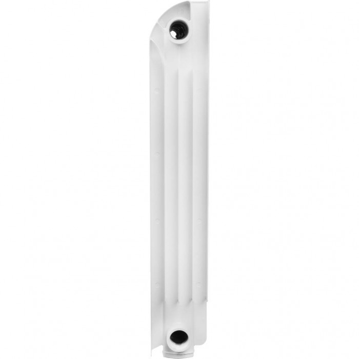 Алюминиевый радиатор Global VOX- R 500, 8 секций, боковое подключение, белый