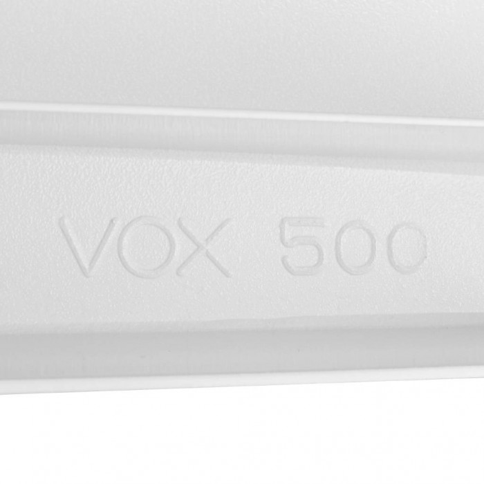 Алюминиевый радиатор Global VOX- R 500, 8 секций, боковое подключение, белый