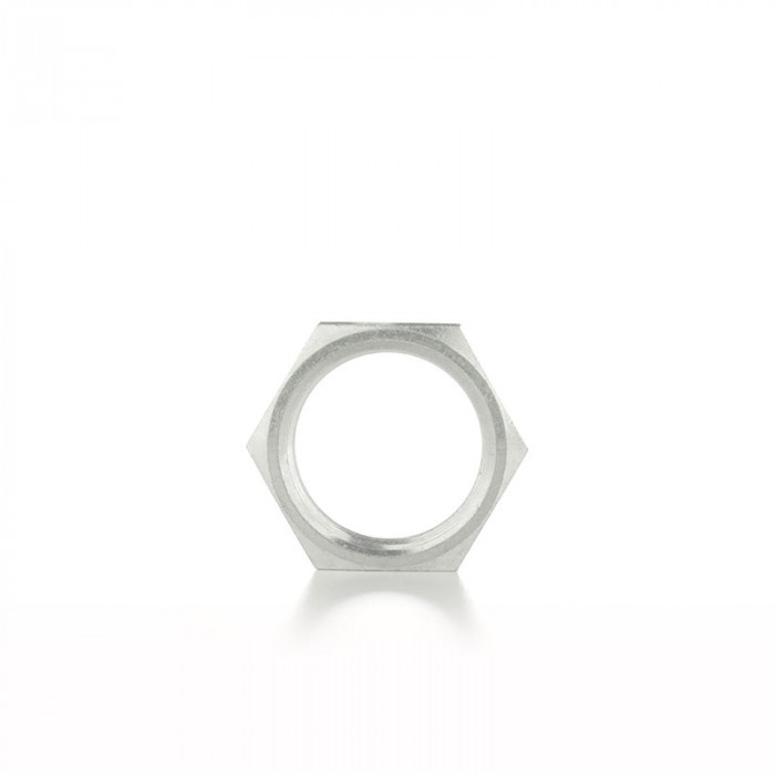 Стопорная гайка без фланца, В 3/4", TIN латунь