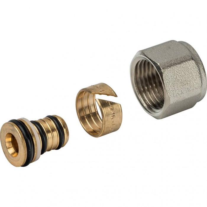 Соединение евроконус LUXOR для труб PEX-AL-PEX TP 96 16мм х 2 (резьба G 1/2 )