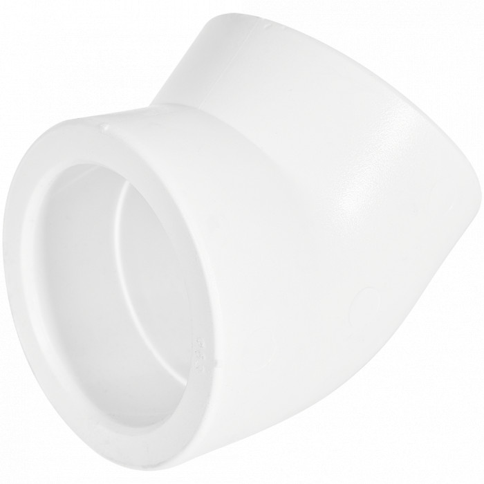 Pro Aqua PA13518P Pro Aqua d= 63 PP-R Угольник 45 градусов Белый