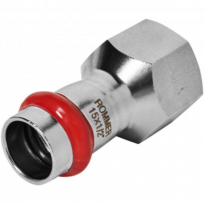 ROMMER RSS-0022-001512 ROMMER Переходник-ВР, 15х1/2, из нержавеющей стали прессовой