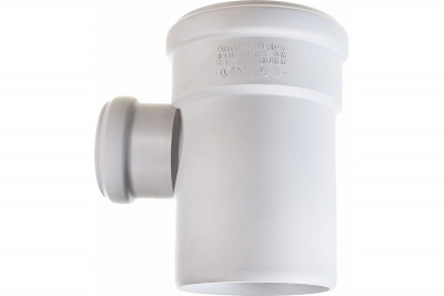 Тройник Ostendorf для бесшумной канализации SKЕА DN110/50*87 гр., Ger