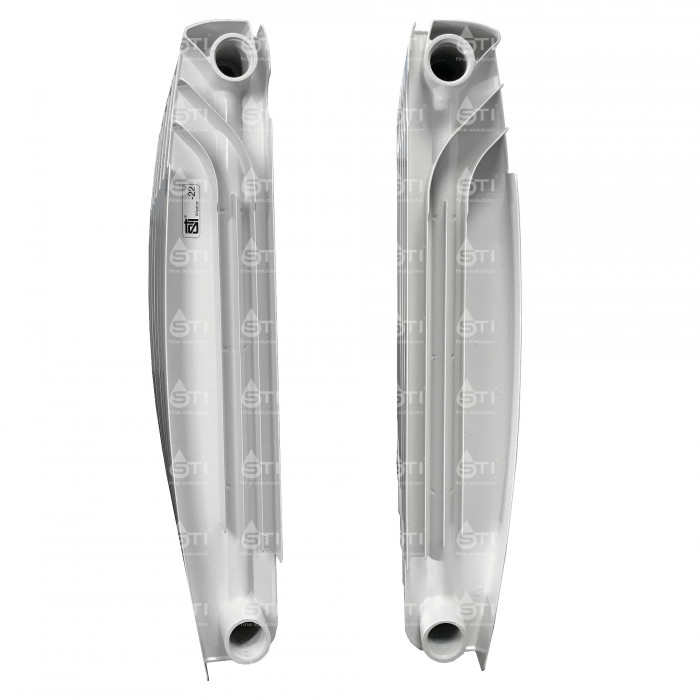 Биметаллический радиатор STI GRAND  500/100, 6 секций, боковое подключение