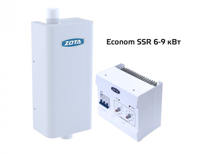 Настенный электрический котел ZOTA Econom SSR-6 кВт, одноконтурный