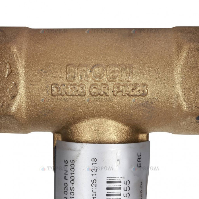 Клапан балансировочный БРОЕН Venturi DRV DN 020 PN 16 ручной фланцевый