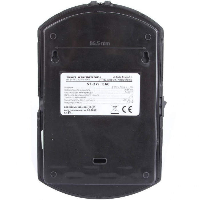 Контроллер для циркуляционных насосов TECH ST-27 I