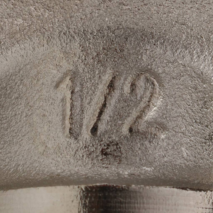 Тройник TIEMME ВВ никелированный 1х1/2х1 для стальных труб резьбовой