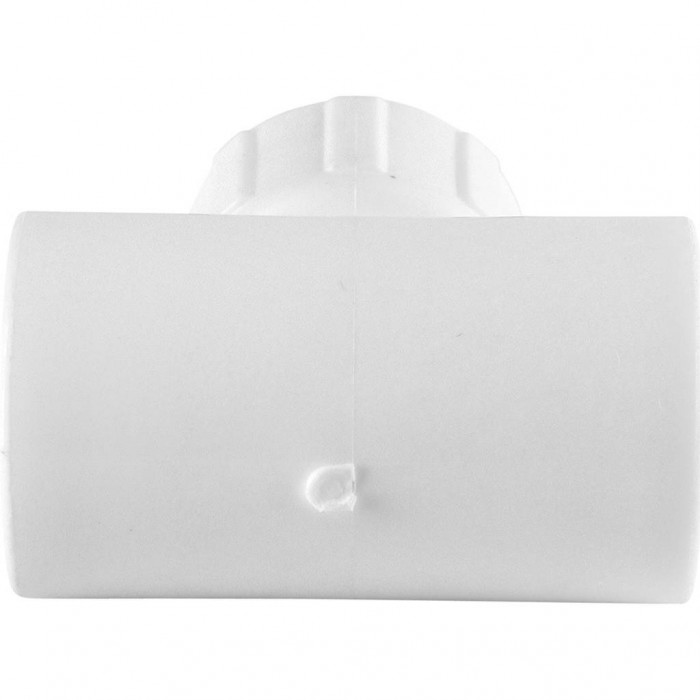 Политэк 25x1/2 Тройник с наружной резьбой для полипропиленовых труб под сварку (цвет белый)