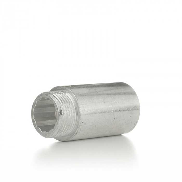 Удлинитель, НВ 1/2"×40 мм, TIN латунь