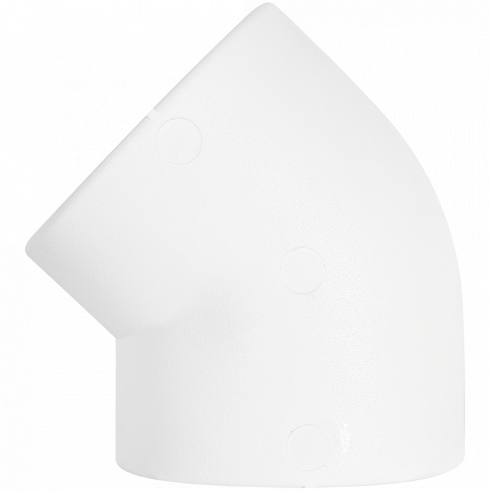 Pro Aqua PA13516P Pro Aqua d= 50 PP-R Угольник 45 градусов Белый