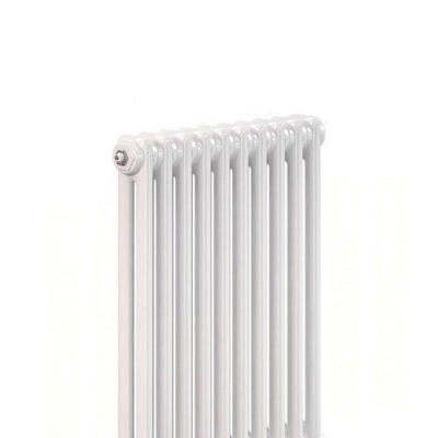 Стальной трубчатый радиатор Zehnder Charleston 2056-01 / 1270 Ral 9016, боковое подключение