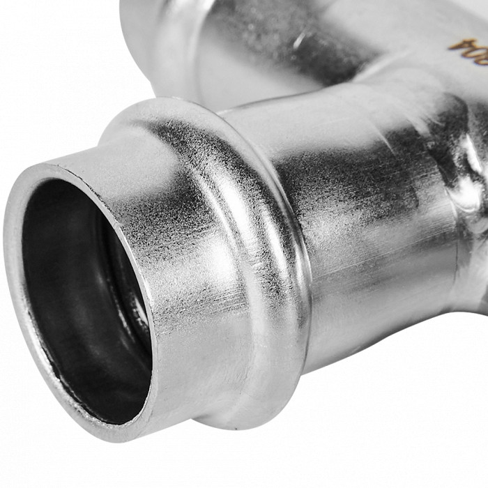 ROMMER RSS-0013-000018 ROMMER Тройник равнопроходной, 18, из нержавеющей стали прессовой