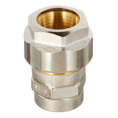 Фитинг резьбовой латунный Plus 1/2&quot; х G 1/2&quot; F, DVGW