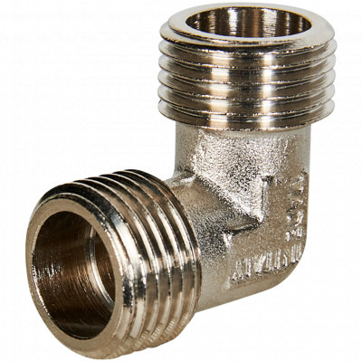 STOUT Угольник НН никелированный 1/2