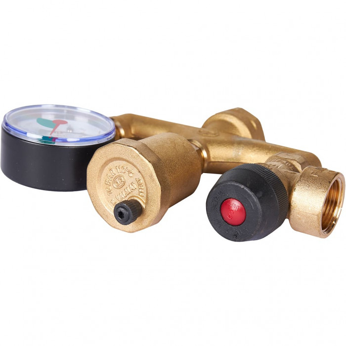 STOUT SVS-0040-015025 группа безопасности котла (до 50 кВт) (без теплоизоляции) (503.525)