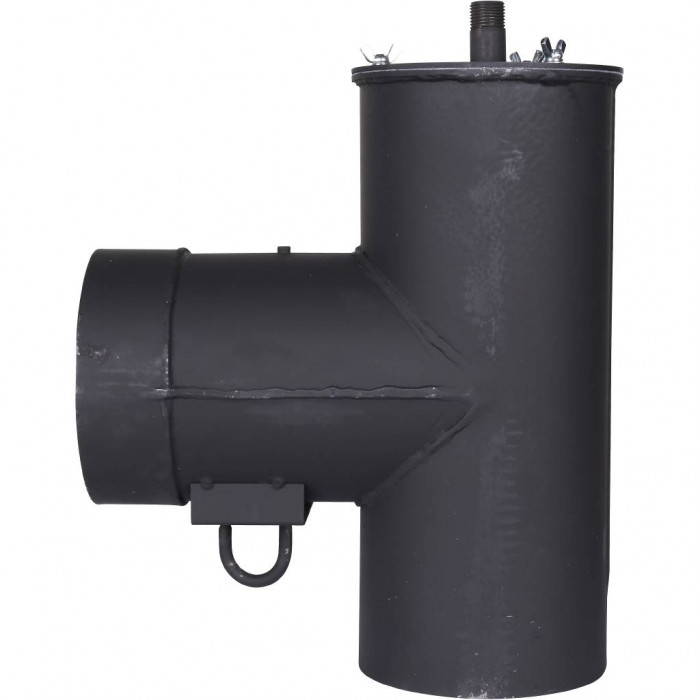 ROMMER  Патрубок дымохода вертикальный D=150, L=304, H=396