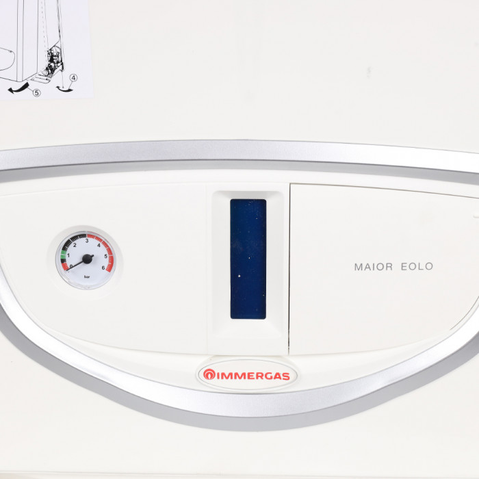 Настенный газовый котел Immergas Maior Eolo 32, турбированный, двухконтурный