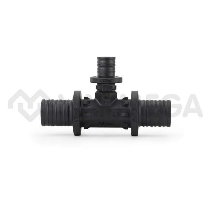Тройник переходной Varmega Slide-fit VM50511, 25×16×25 мм, аксиальный