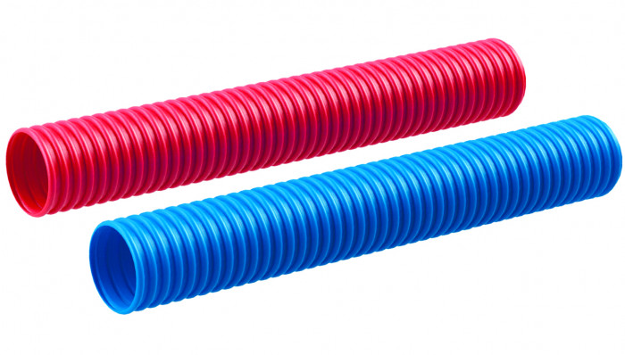 Гофротруба красная Ø 16-25, 50 м