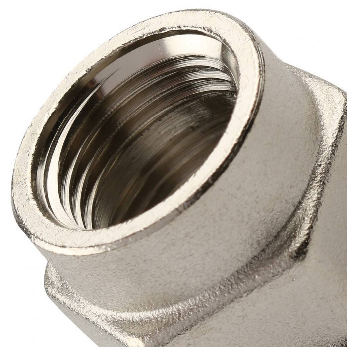 Муфта TIEMME ВВ никелированная 3/4х1/2 для стальных труб резьбовой