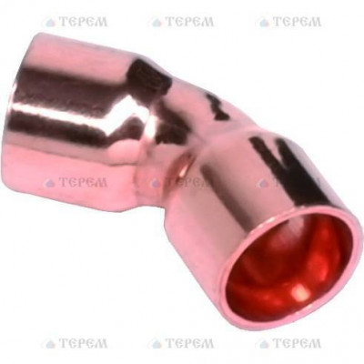 Sanha 5041 отвод 45° ВП-ВП, медь 42, для медных труб под пайку