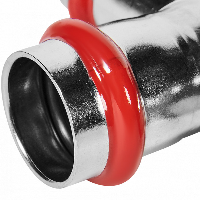 ROMMER RSS-0013-000022 ROMMER Тройник равнопроходной, 22, из нержавеющей стали прессовой