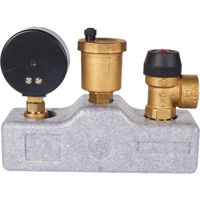 STOUT SVS-0040-055032 группа безопасности котла  (до 50 кВт) (в теплоизоляции) (503.528)