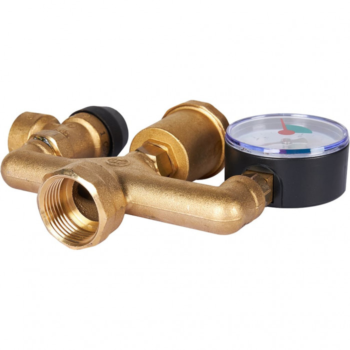 STOUT SVS-0040-055032 группа безопасности котла (до 50 кВт) (в теплоизоляции) (503.528)