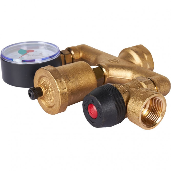 STOUT SVS-0040-055032 группа безопасности котла (до 50 кВт) (в теплоизоляции) (503.528)