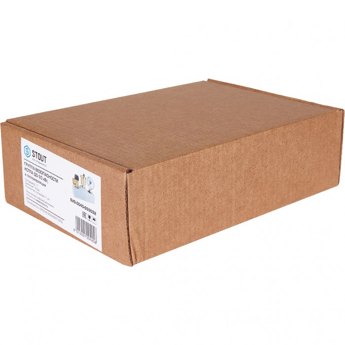 STOUT SVS-0040-055032 группа безопасности котла (до 50 кВт) (в теплоизоляции) (503.528)