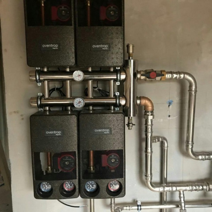 Распределительный коллектор с гидрострелкой GSK 32-5