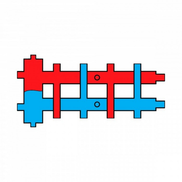 Распределительный коллектор с гидрострелкой GSK 32-5