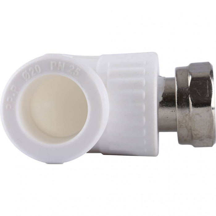 Kalde Угольник комбинированный с накидной гайкой 20х1/2