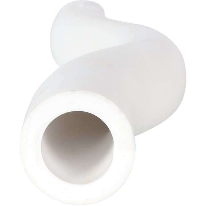 Обводное колено Политэк d=40 для полипропиленовых труб под сварку (цвет белый)