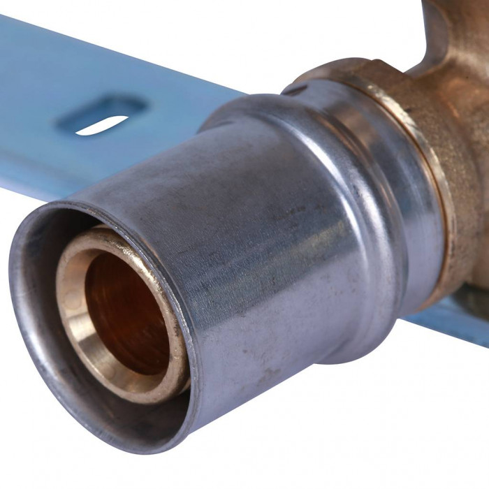 Настенный комплект для смесителя STOUT 1/2 x20 для металлопластиковых труб прессовой