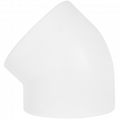 Pro Aqua PA13522P Pro Aqua d= 90 PP-R Угольник 45 градусов Белый