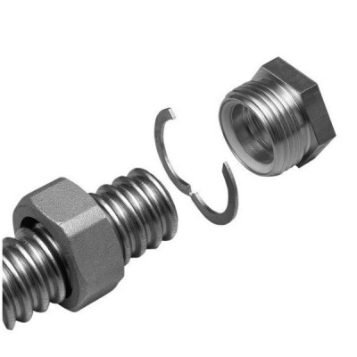 Комплект концевого фитинга из латуни FixLock, Meibes 16 1/2 НР