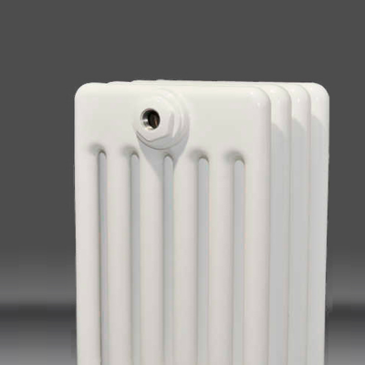 Стальной трубчатый радиатор Zehnder Charleston 6055-01 / 1270 Ral 9016, боковое подключение