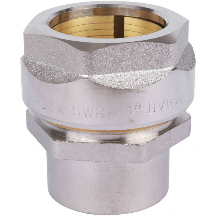 Фитинг резьбовой латунный Plus 1" х G 1" F, DVGW