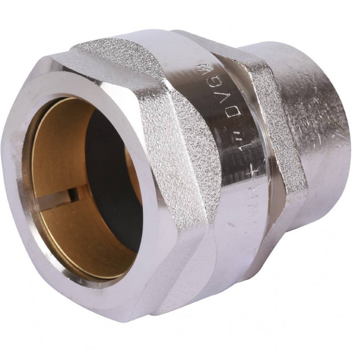 Фитинг резьбовой латунный Plus 1" х G 1" F, DVGW