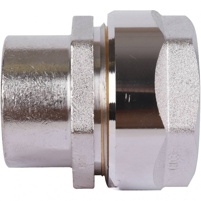 Фитинг резьбовой латунный Plus 1" х G 1" F, DVGW