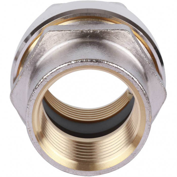 Фитинг резьбовой латунный Plus 1" х G 1" F, DVGW