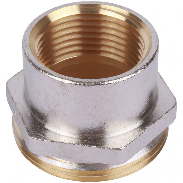 Фитинг резьбовой латунный Plus 1" х G 1" F, DVGW