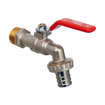 Кран шаровой водоразборный латунный Smart Install 3/4&quot;x1&quot;