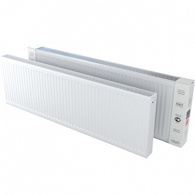 Стальной панельный радиатор STI Compact 22-500-1800, боковое подключение