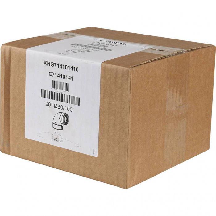 Baxi  KHG (New)Отвод DN 60/100, коаксиальный 90 (для котла)